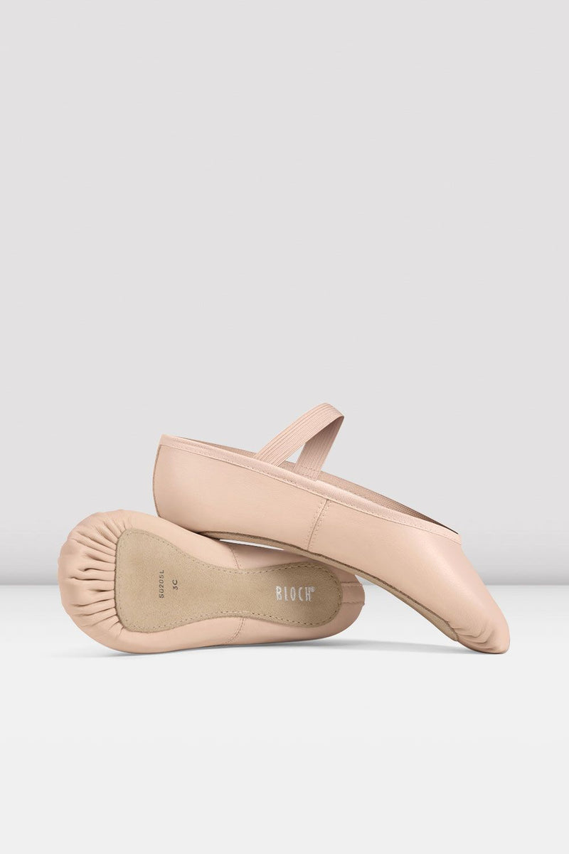Childrens Dansoft Leather Ballet Shoes - BLOCH US