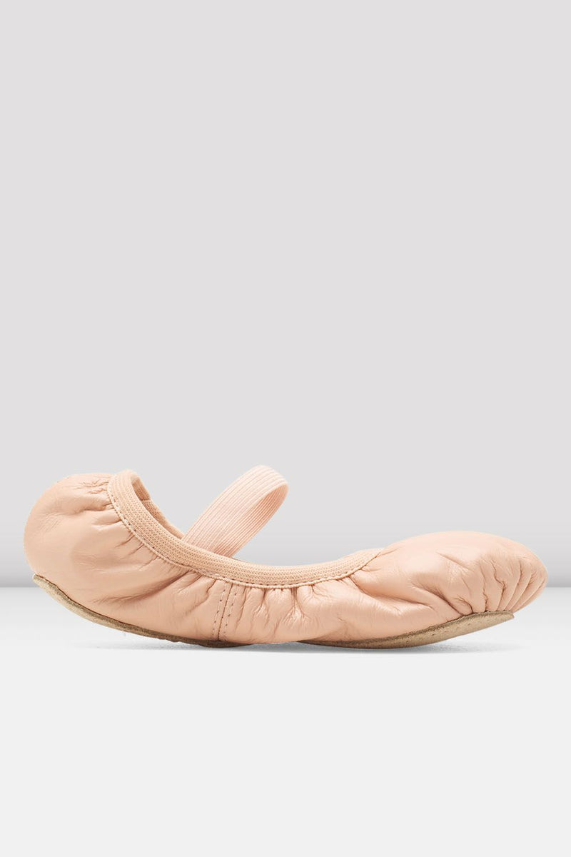 Childrens Giselle Leather Ballet Shoes - BLOCH US