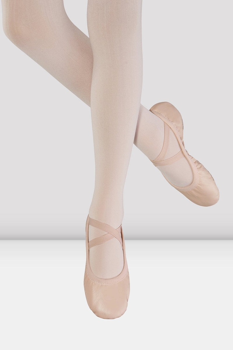 Childrens Odette Leather Ballet Shoes - BLOCH US