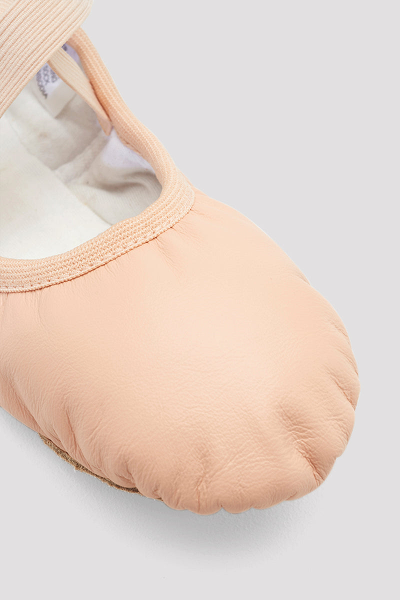 Childrens Odette Leather Ballet Shoes - BLOCH US