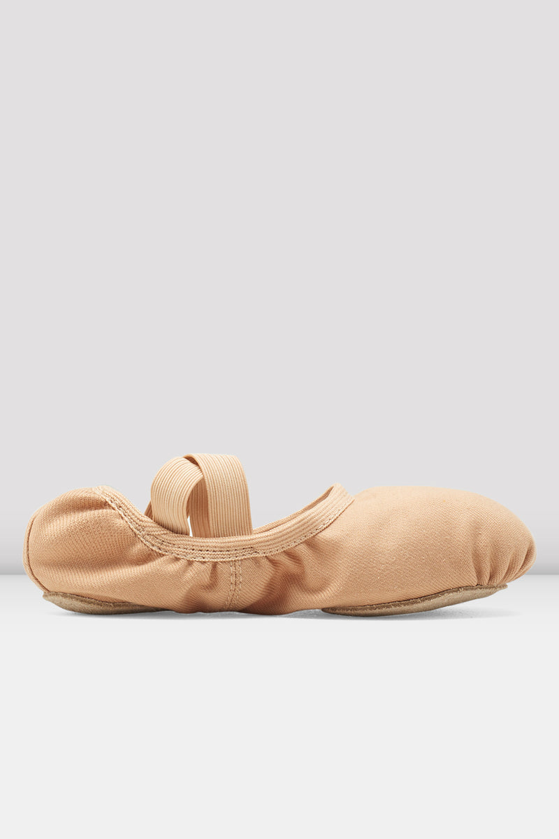 Childrens Performa Stretch Canvas Ballet Shoes - BLOCH US