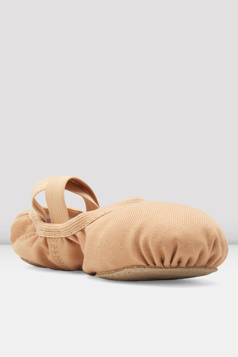 Childrens Performa Stretch Canvas Ballet Shoes - BLOCH US