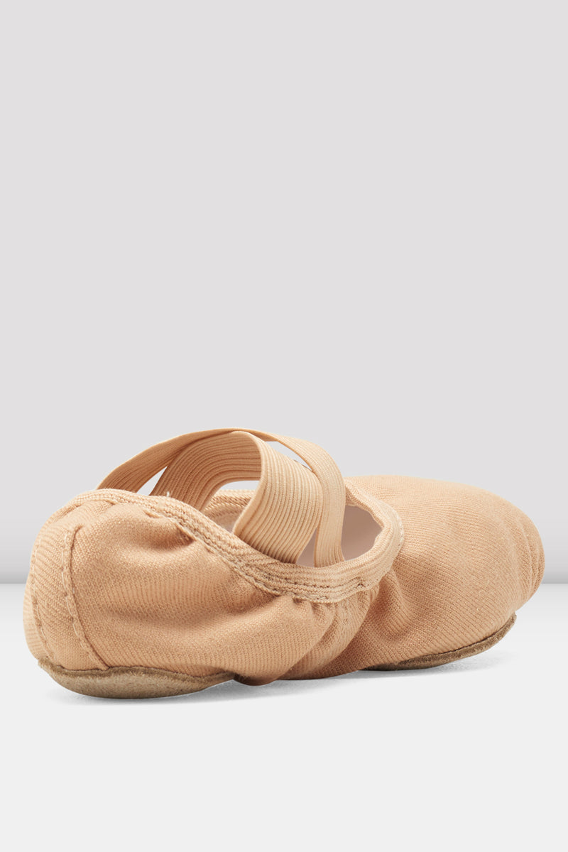 Childrens Performa Stretch Canvas Ballet Shoes - BLOCH US