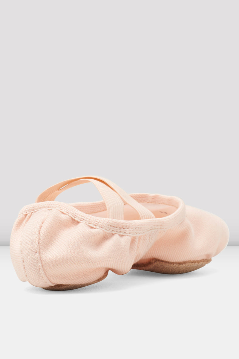 Childrens Performa Stretch Canvas Ballet Shoes - BLOCH US