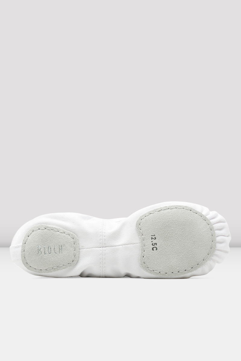 Childrens Performa Stretch Canvas Ballet Shoes - BLOCH US