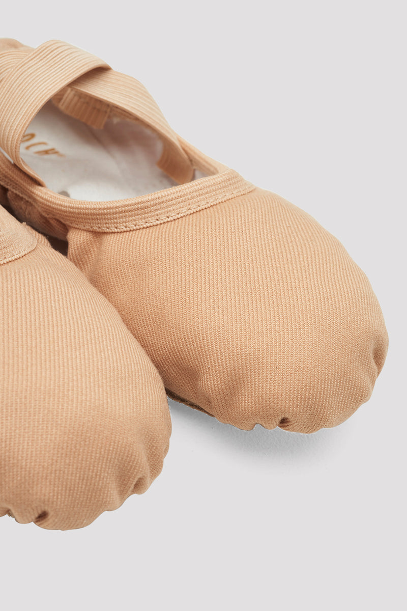 Childrens Performa Stretch Canvas Ballet Shoes - BLOCH US