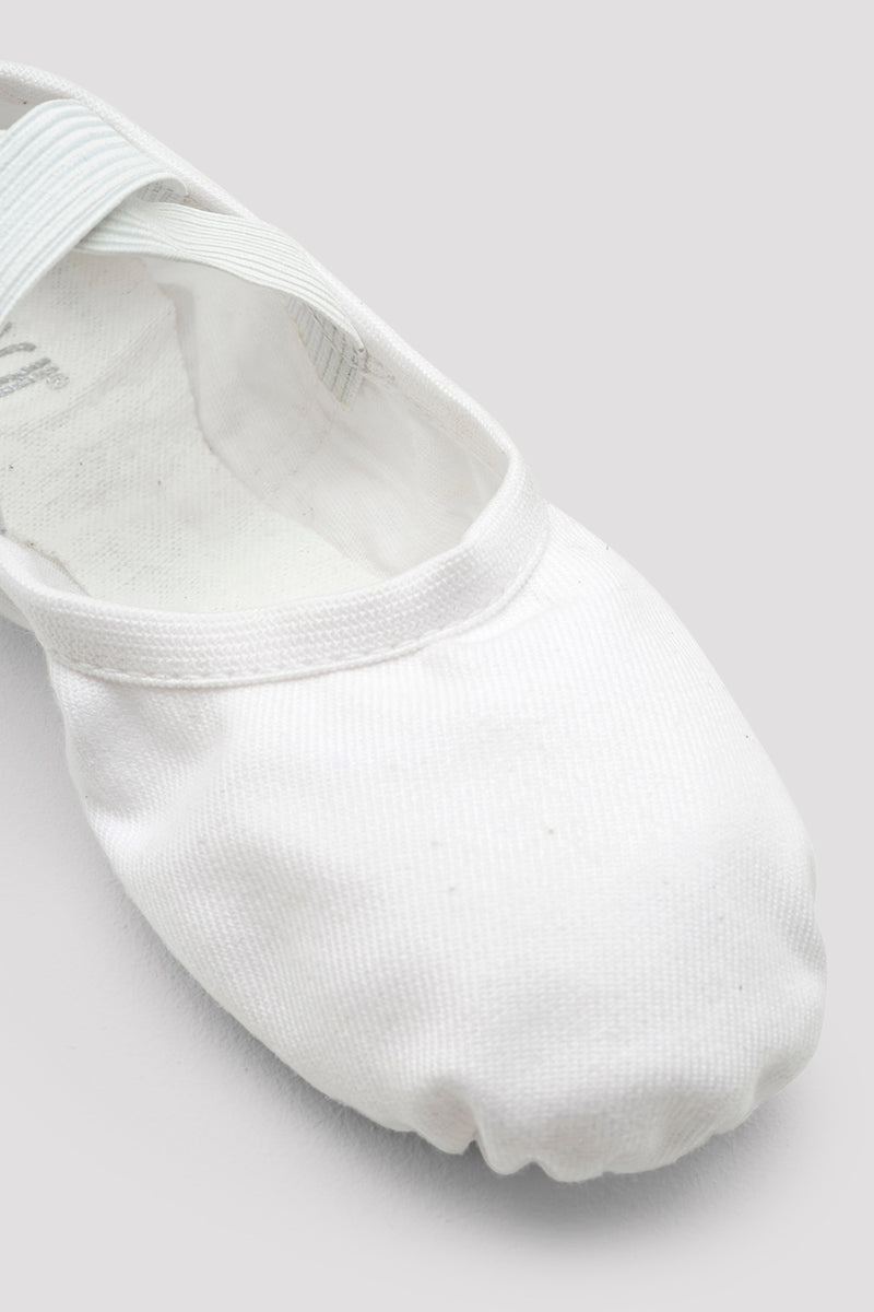 Childrens Performa Stretch Canvas Ballet Shoes - BLOCH US