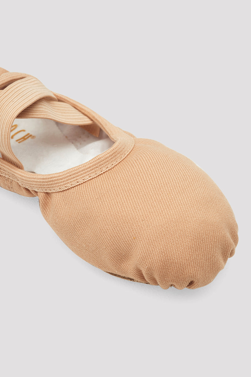 Childrens Performa Stretch Canvas Ballet Shoes - BLOCH US