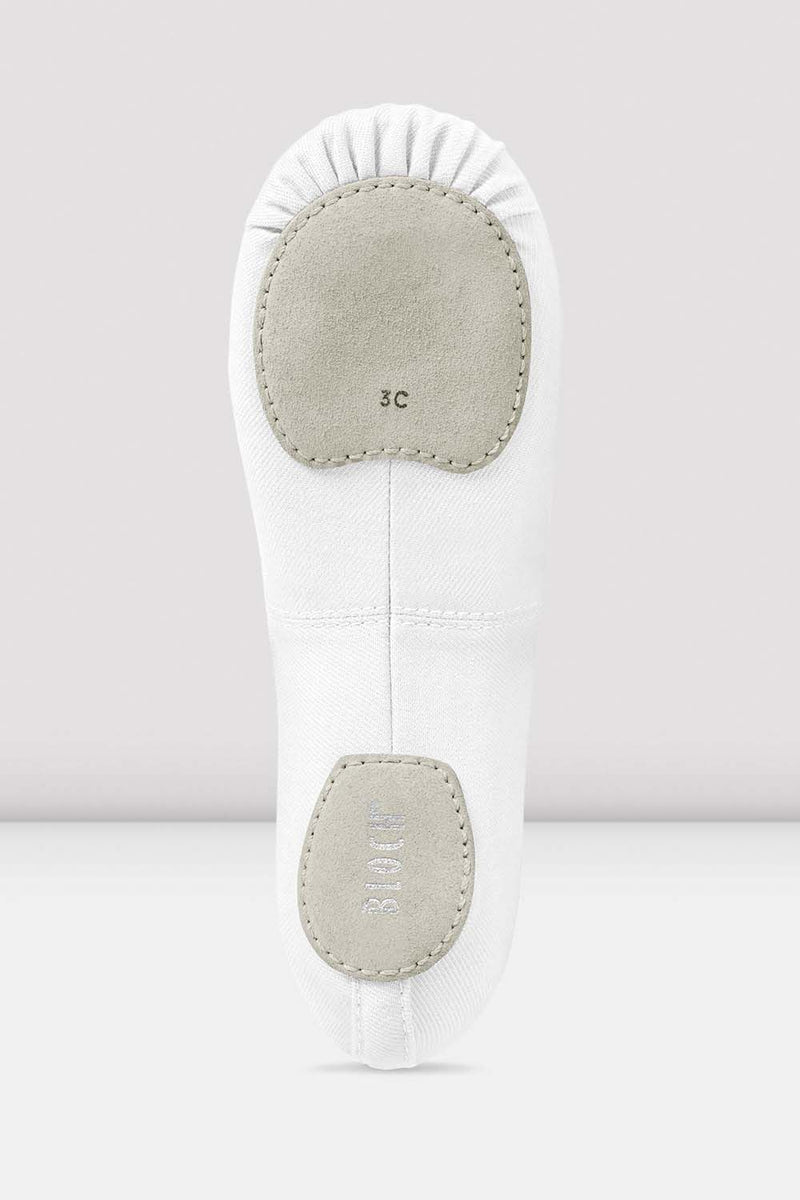 Childrens Performa Stretch Canvas Ballet Shoes - BLOCH US