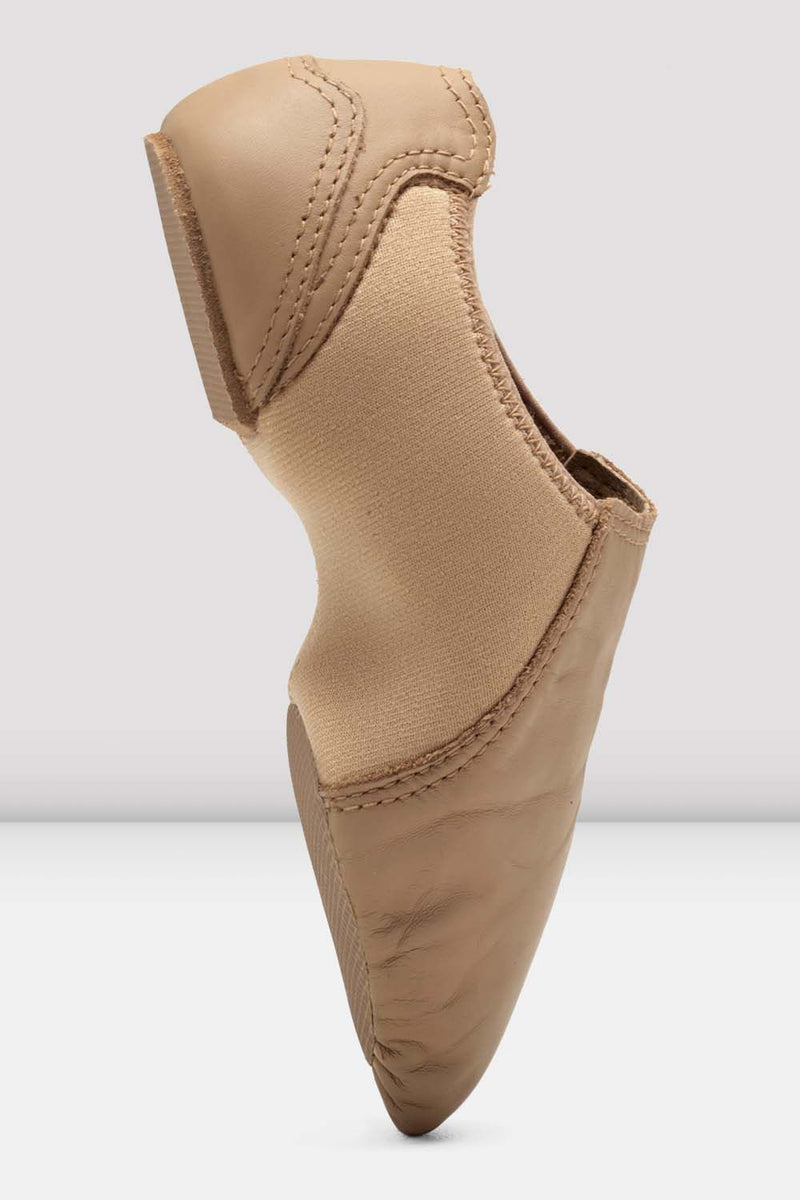 Childrens Spark Leather & Neoprene Jazz Shoes - BLOCH US