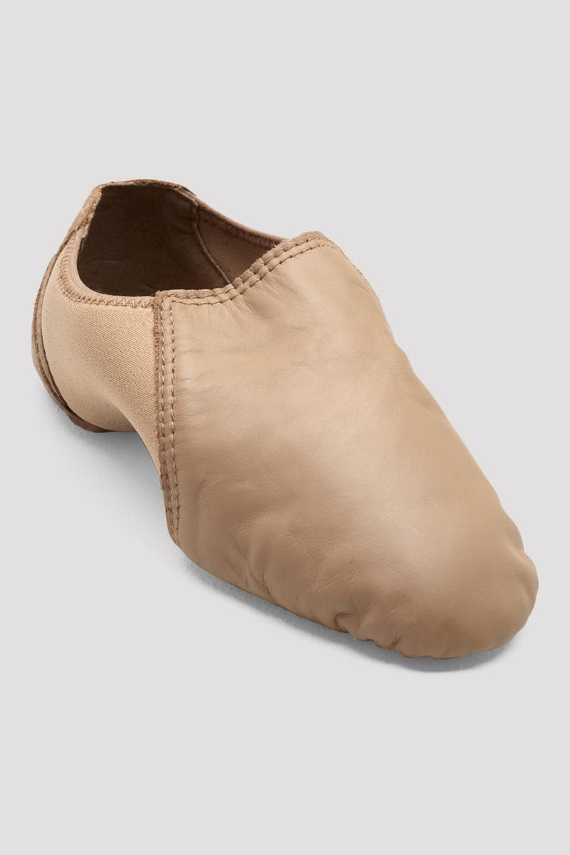 Childrens Spark Leather & Neoprene Jazz Shoes - BLOCH US