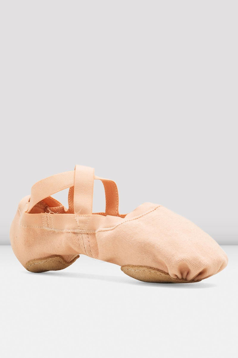 Childrens Synchrony Stretch Canvas Ballet Shoes - BLOCH US