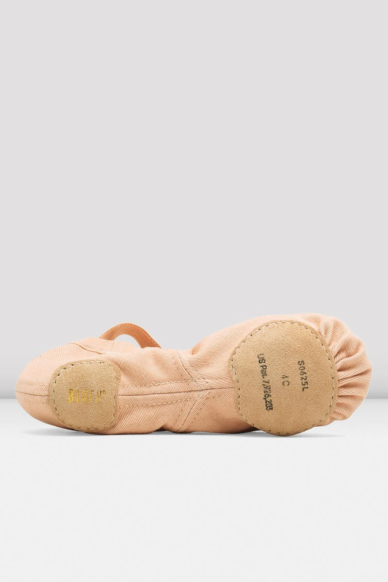Childrens Synchrony Stretch Canvas Ballet Shoes - BLOCH US