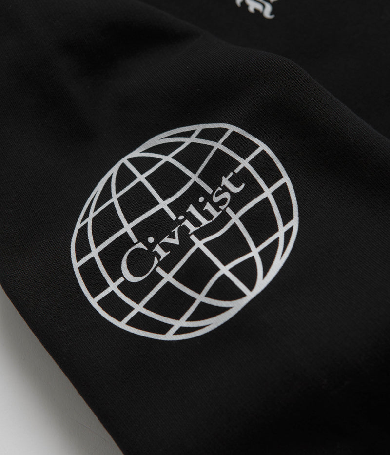 Civilist Fata Morgana Crewneck Sweatshirt in Black