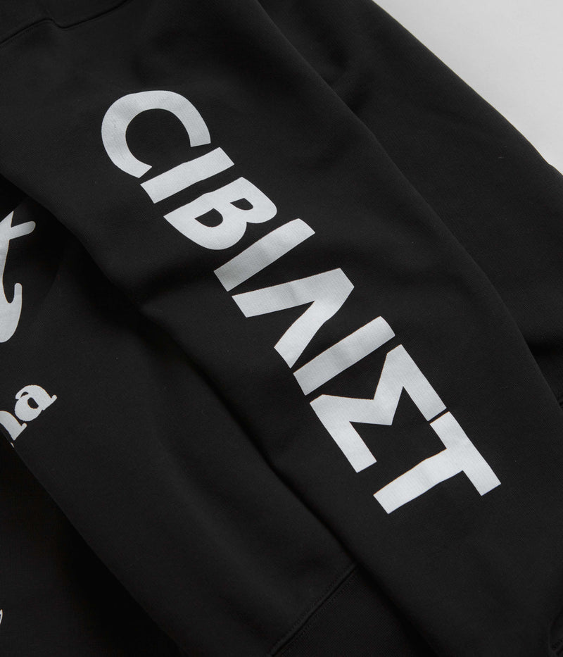 Civilist Fata Morgana Crewneck Sweatshirt in Black