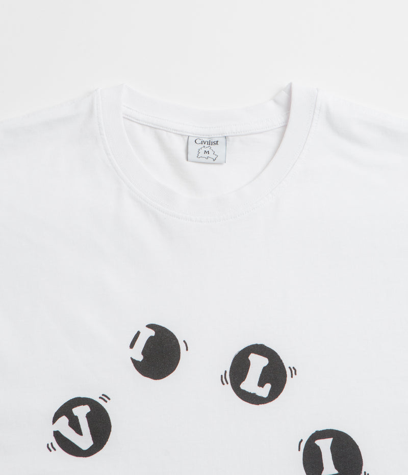 Civilist Juggle T-Shirt in White
