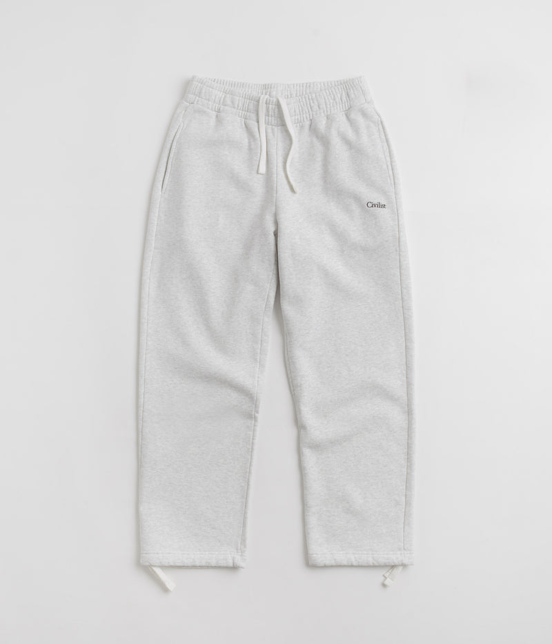 Civilist Leisure Sweatpants in Light Heather Grey