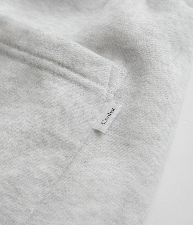 Civilist Leisure Sweatpants in Light Heather Grey