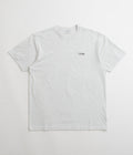 Civilist Mini Logo T-Shirt in Light Heather Grey