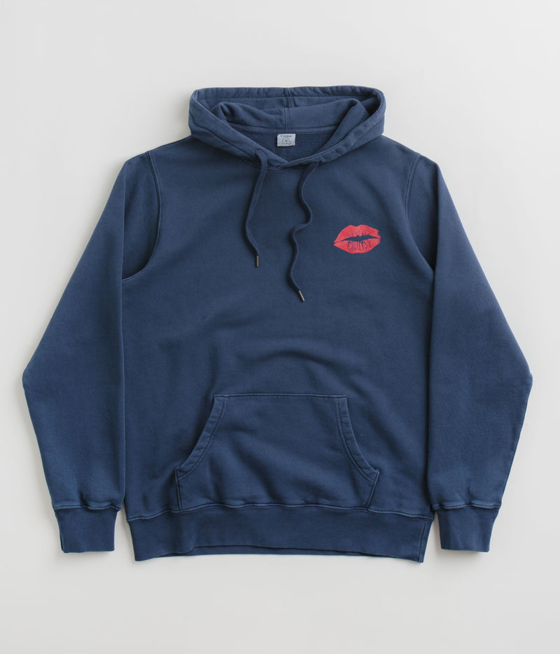 Civilist Schmatzer Hoodie in Washed Navy
