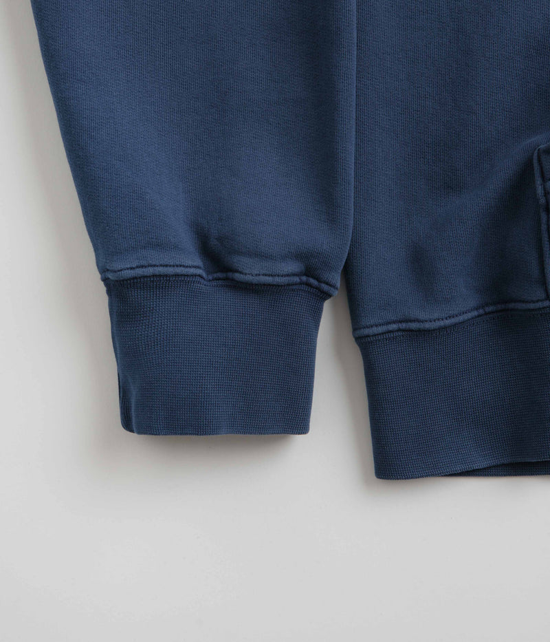 Civilist Schmatzer Hoodie in Washed Navy