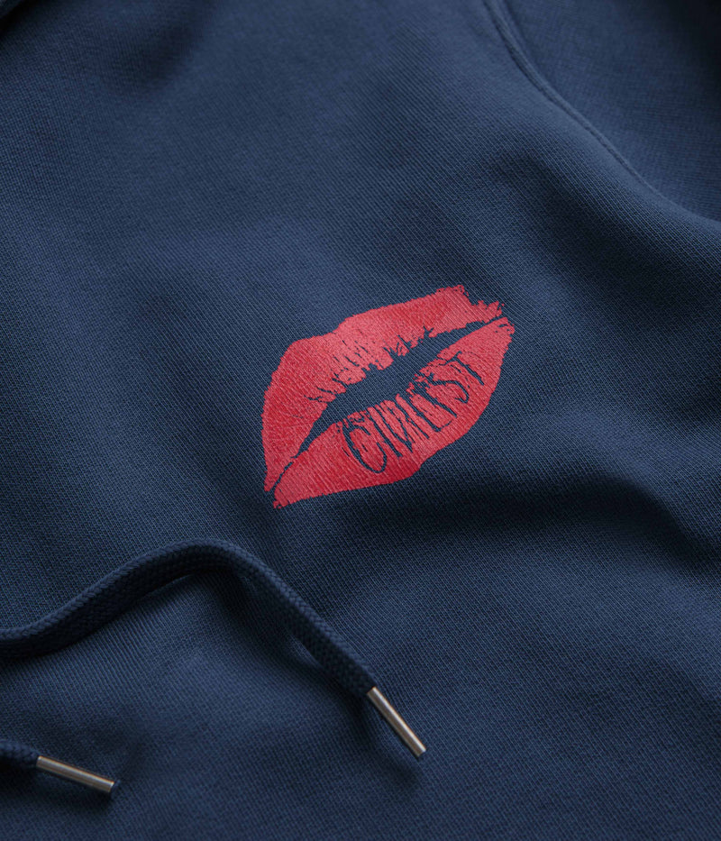 Civilist Schmatzer Hoodie in Washed Navy