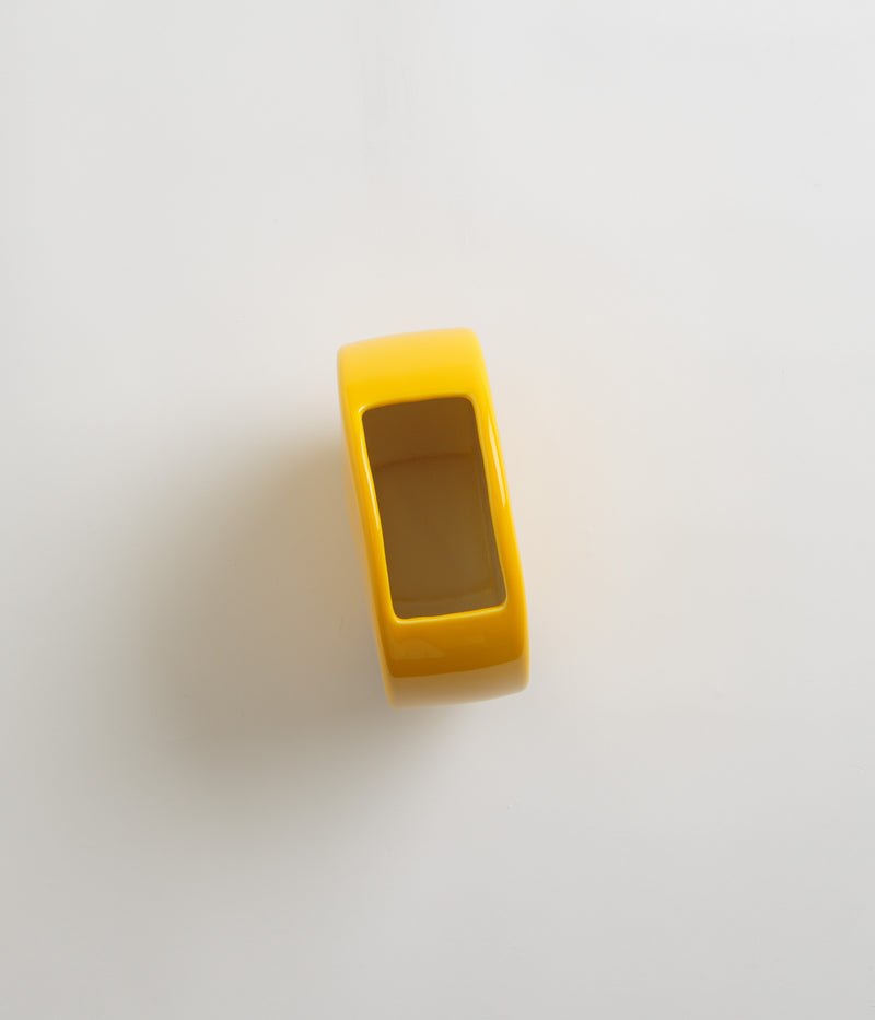Civilist Smiler Vase in Yellow