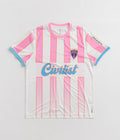 Civilist Striped Jersey in Pink and Blue