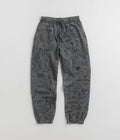 Civilist Team AOP Sweatpants in Washed Black