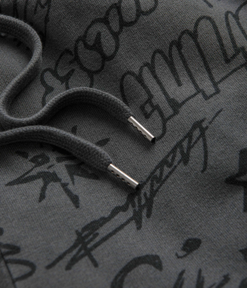 Civilist Team AOP Sweatpants in Washed Black