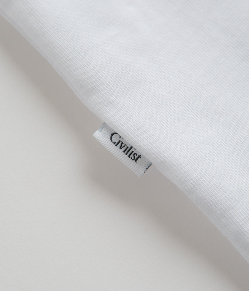 Civilist Tomato T-Shirt in White