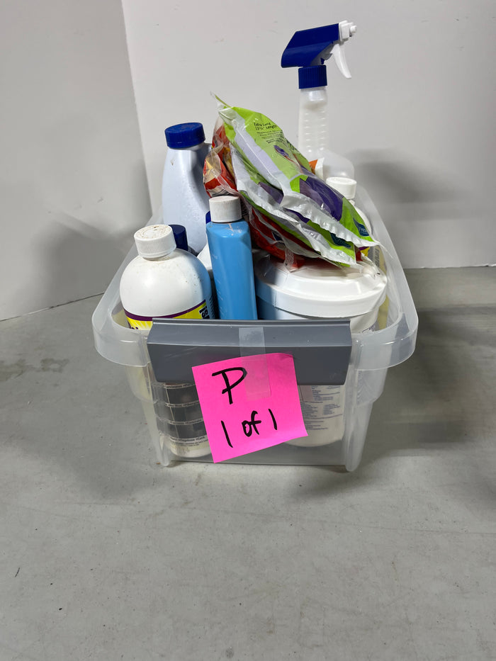 Cleaning Lot P, Most at least half full