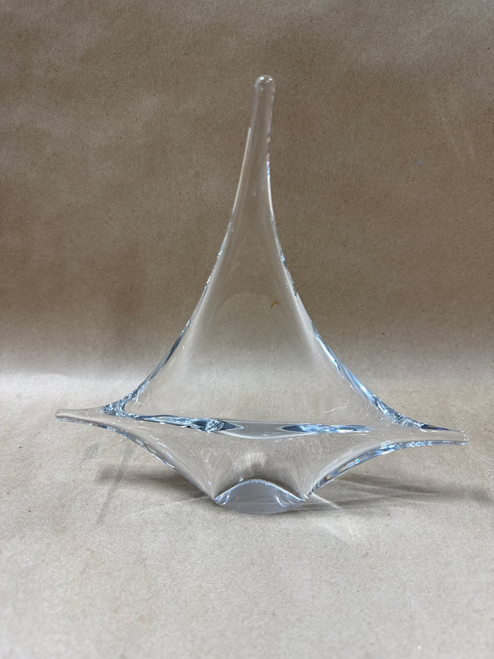 Clear Glass Sailboat