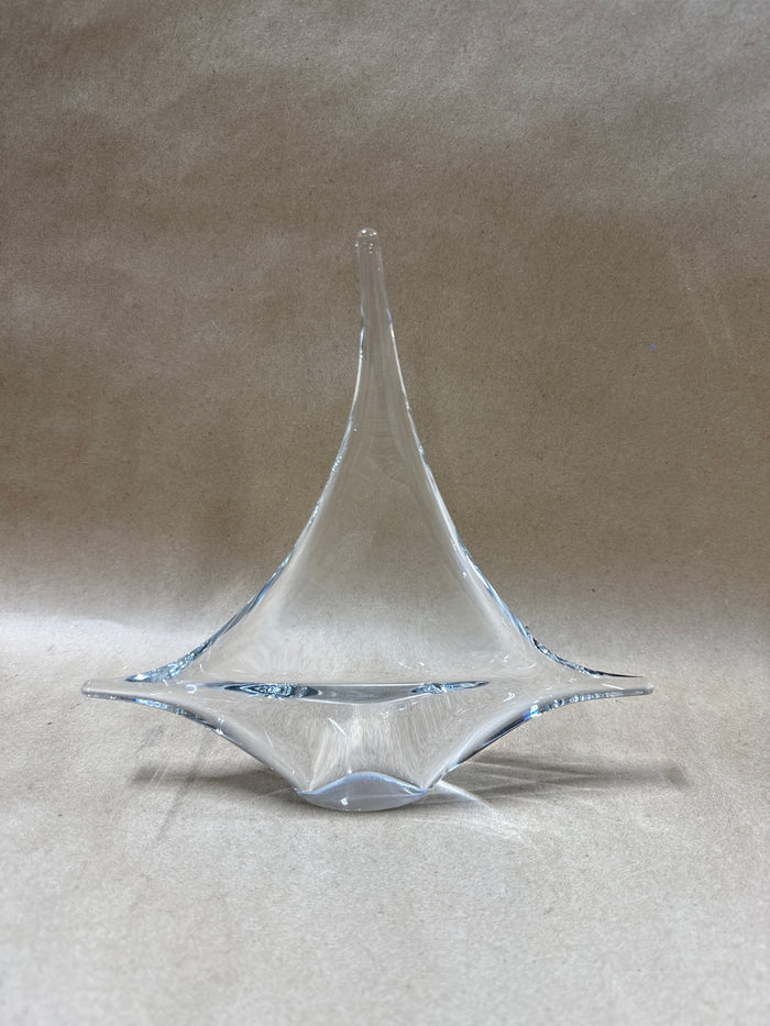 Clear Glass Sailboat