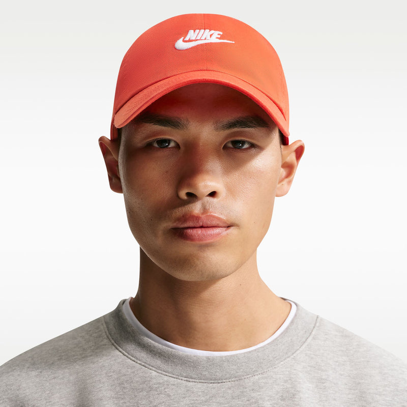 Club Unstructured Futura Wash Cap in Cosmic Clay/White