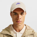 Club Unstructured Futura Wash Cap in Lt Khaki/Sapphire