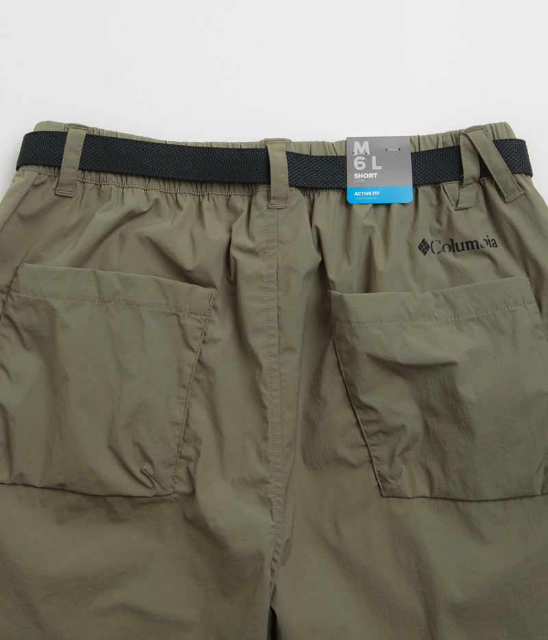Columbia Sharpe Canyon Shorts in Stone Green