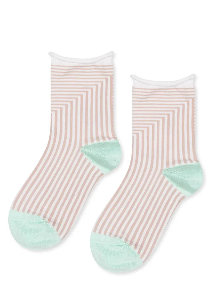 Corbusier Crew sock - Mint