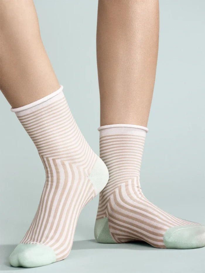 Corbusier Crew sock - Mint