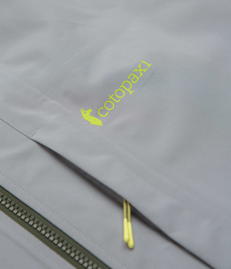 Cotopaxi Cielo Rain Jacket in Smoke and Cinder