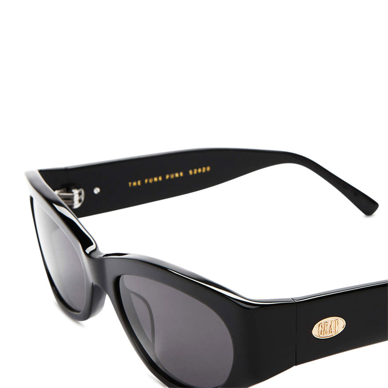 Crap Eyewear The Funk Punk Sunglasses - Black Bio/Grey