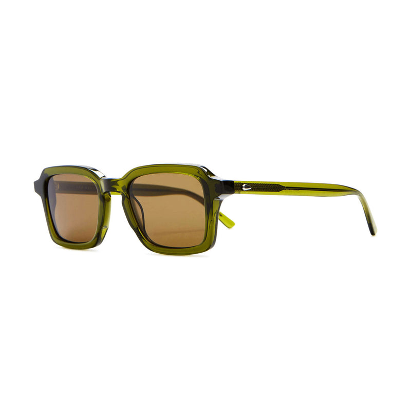 Crap Eyewear The Heavy Tropix Sunglasses - Crystal Olive Bio/Polarized Bronze