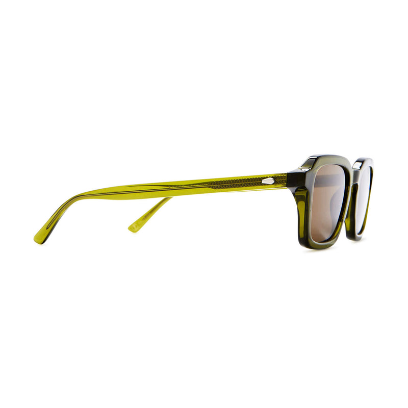 Crap Eyewear The Heavy Tropix Sunglasses - Crystal Olive Bio/Polarized Bronze
