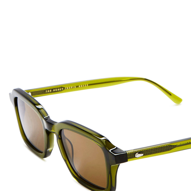 Crap Eyewear The Heavy Tropix Sunglasses - Crystal Olive Bio/Polarized Bronze