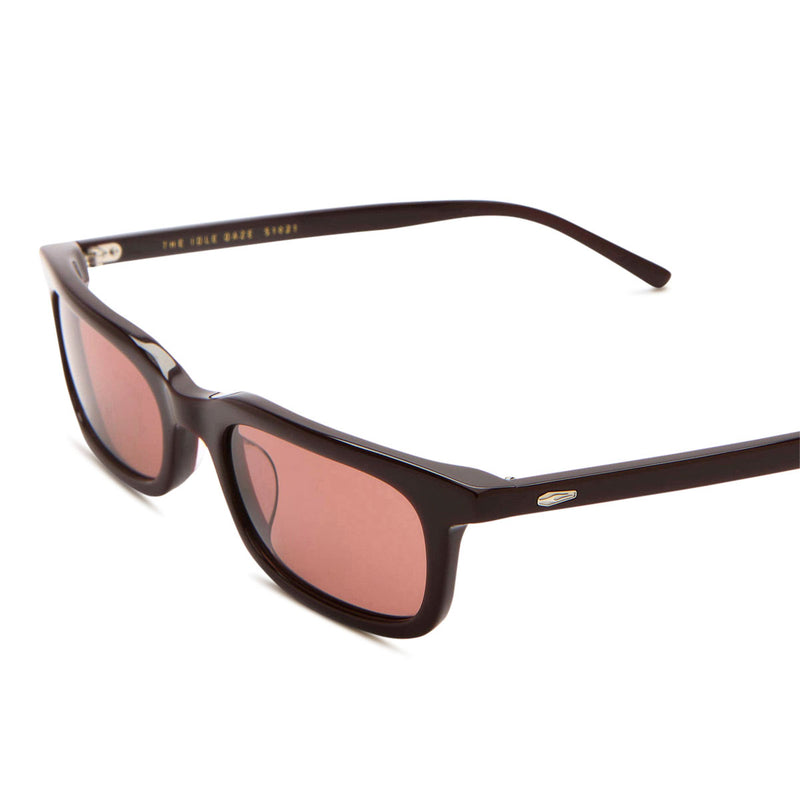 Crap Eyewear The Idle Daze Sunglasses - Mahogany Bio/Mauve CR-39