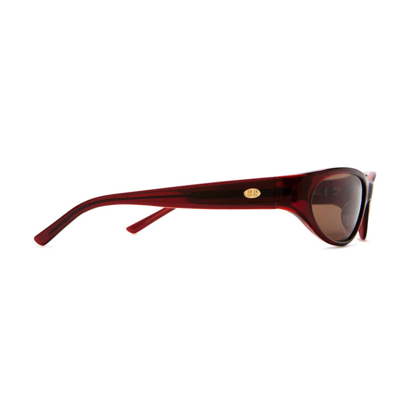 Crap Eyewear The Mini Funk Sunglasses - Crystal Black Cherry Bio/Desert