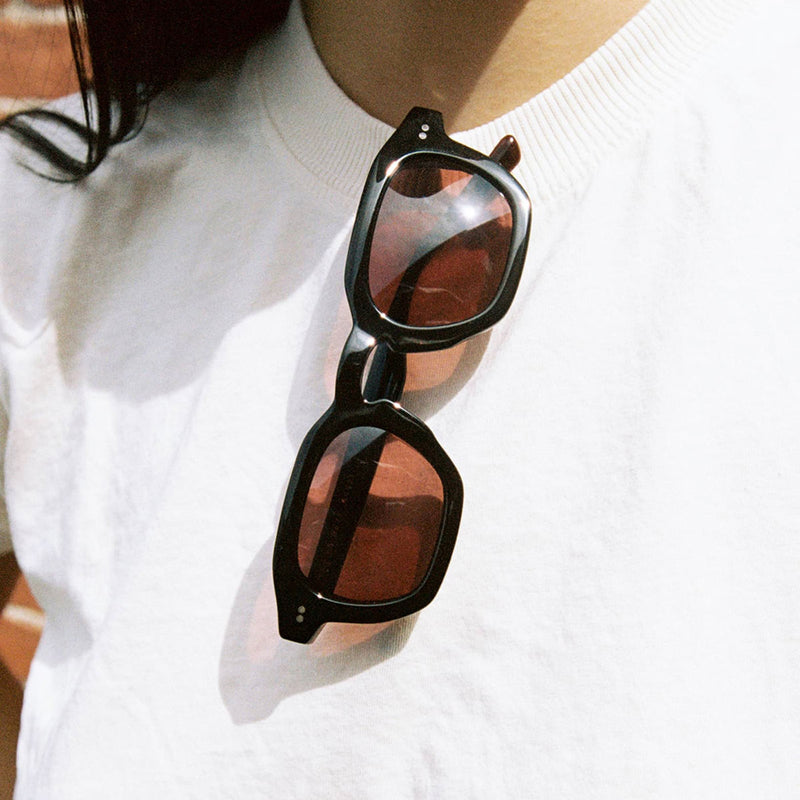 Crap Eyewear The No Wave Sunglasses - Licorice Bio/Rosewood
