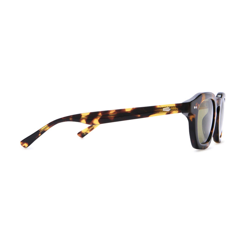 Crap Eyewear The No Wave Sunglasses - Lunar Tortoise Bio/Polarized Olive