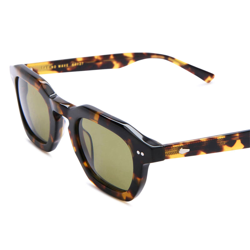 Crap Eyewear The No Wave Sunglasses - Lunar Tortoise Bio/Polarized Olive
