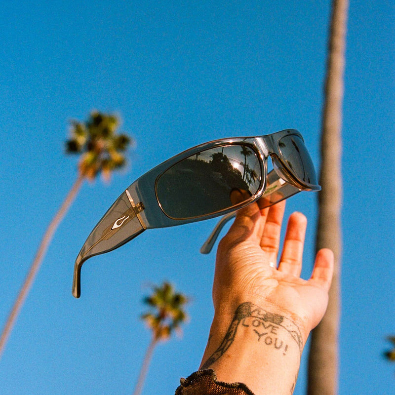 Crap Eyewear The Speed Charm Sunglasses - Crystal Stone Bio/Earth CR-39